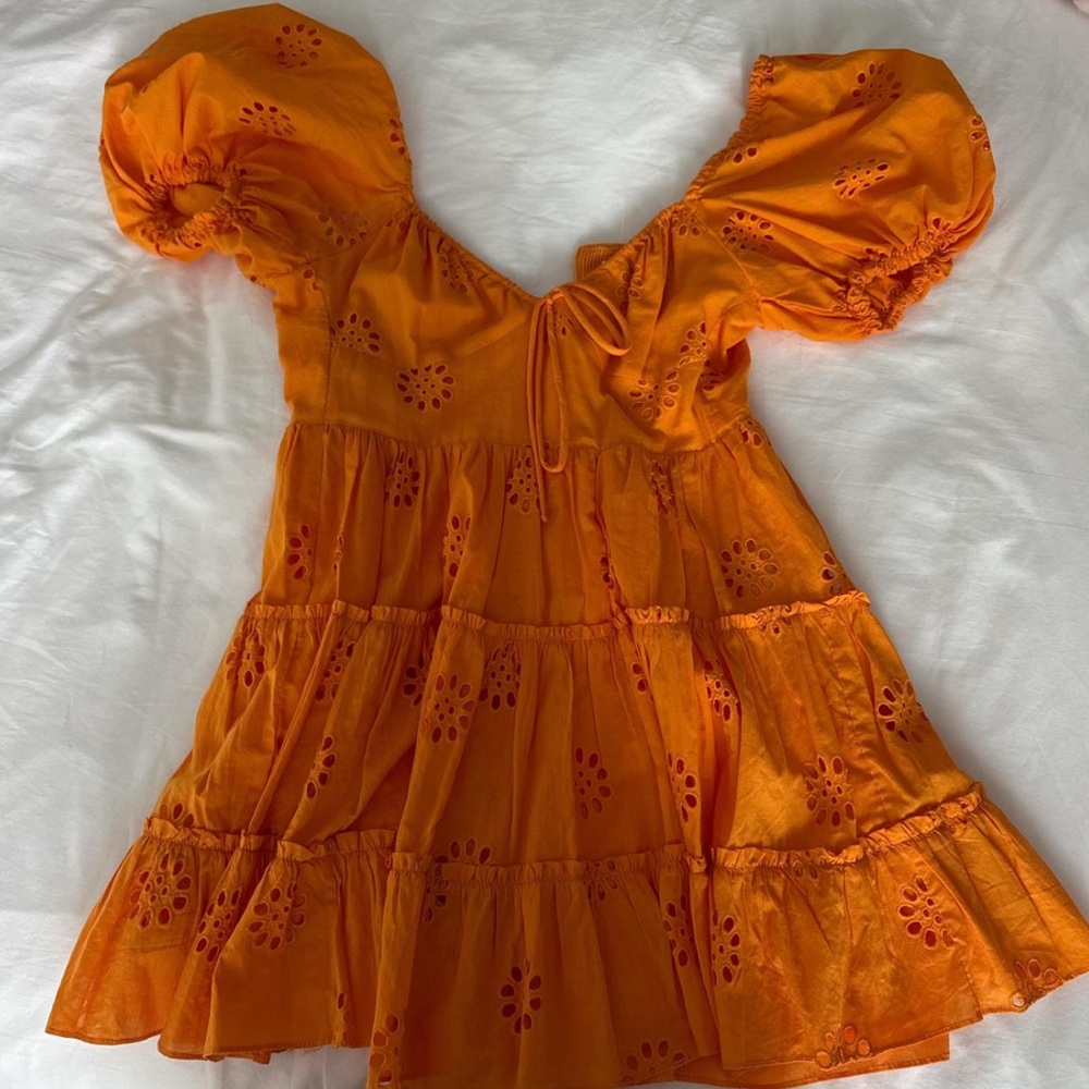 Zara Orange Dress